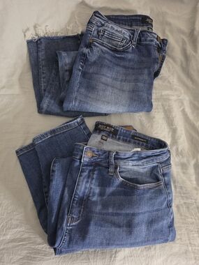 Judy Blue Women’s Blue Jeans - Tapered And Boyfriend Cut